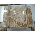Xiamen white yellow onyx marble tile slab